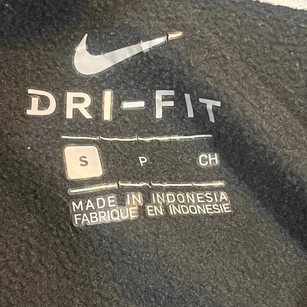 Nike Fly Dri Fi‎ Men Small Gray Hoodie Lightweight Athletic long Sleeve